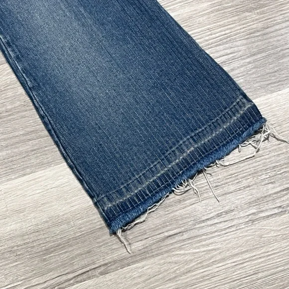 BDG urban outfitters low rise flare pinstripe jeans size 5/6 Y2K - Picture 5 of 9